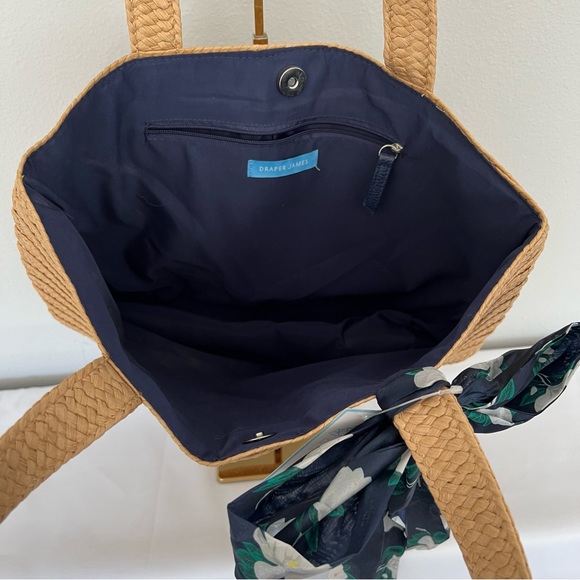 Draper James Everyday Straw Bag NWT - Picture 7 of 7